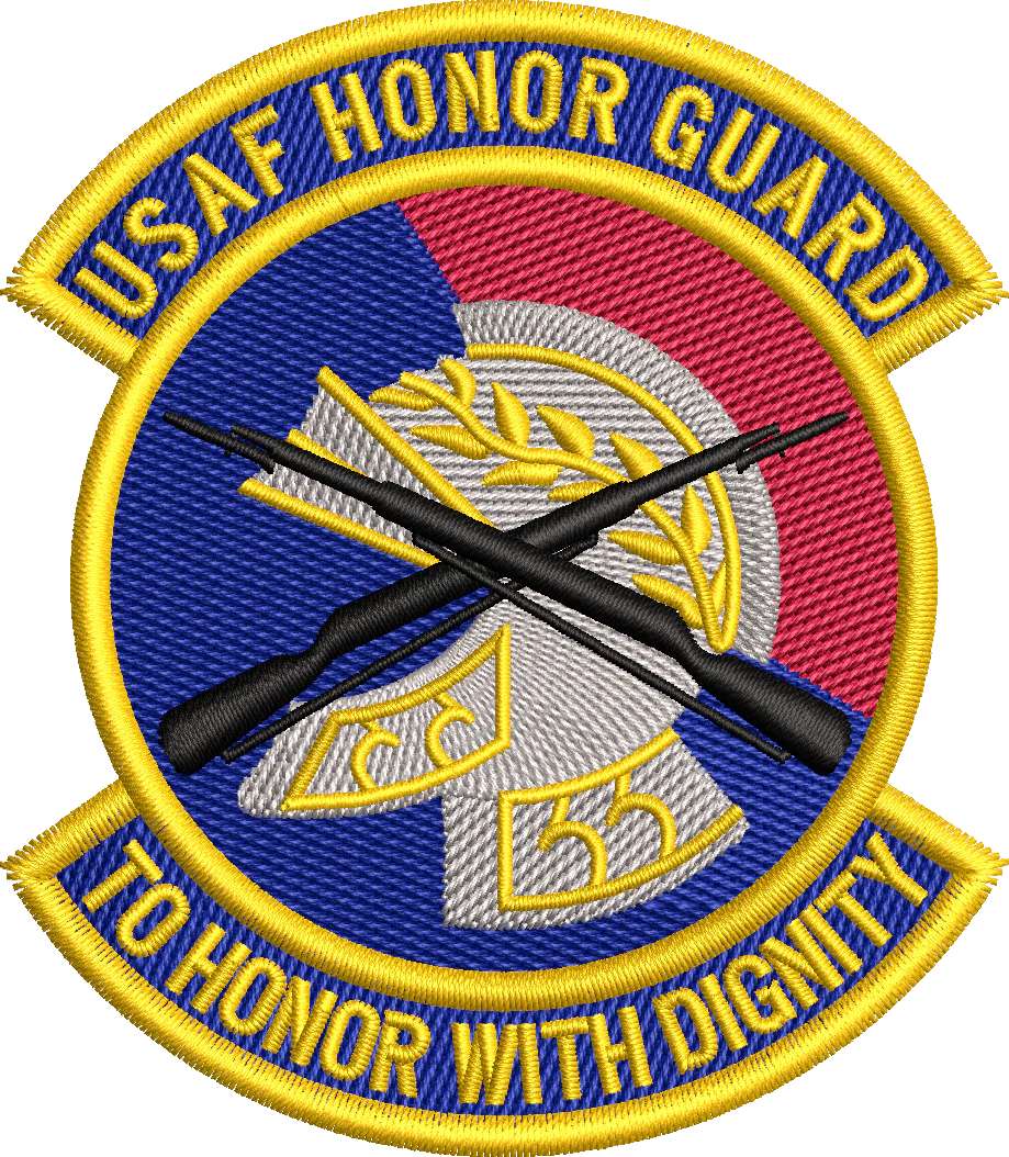 USAF Honor Guard - Color