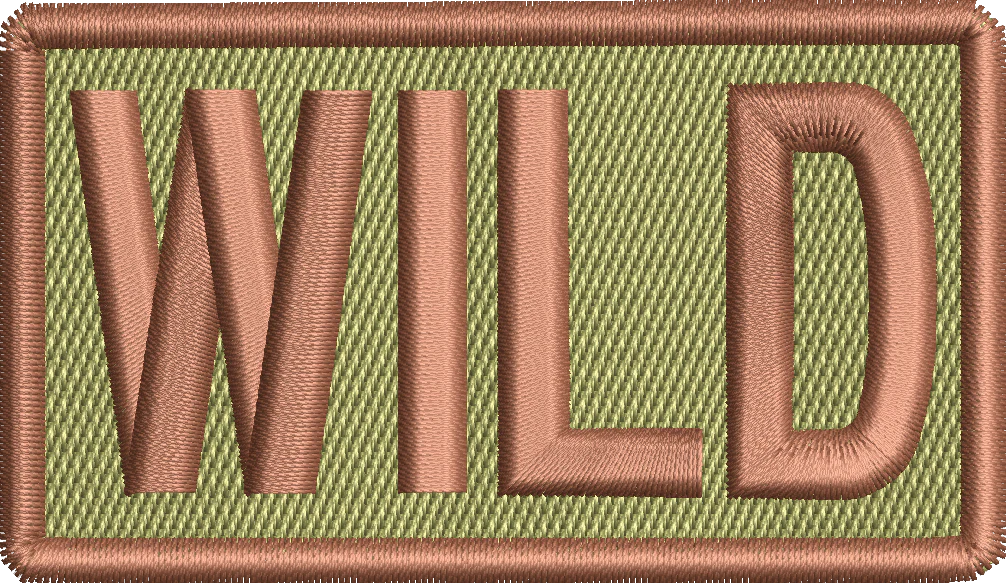 WILD- Duty Identifier Patch