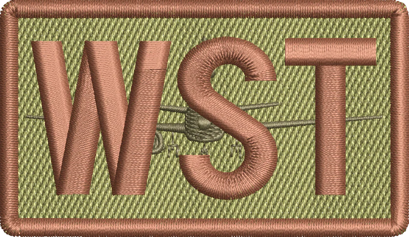 WST - Duty Identifier Patch with E-7 (OLIVE DRAB)